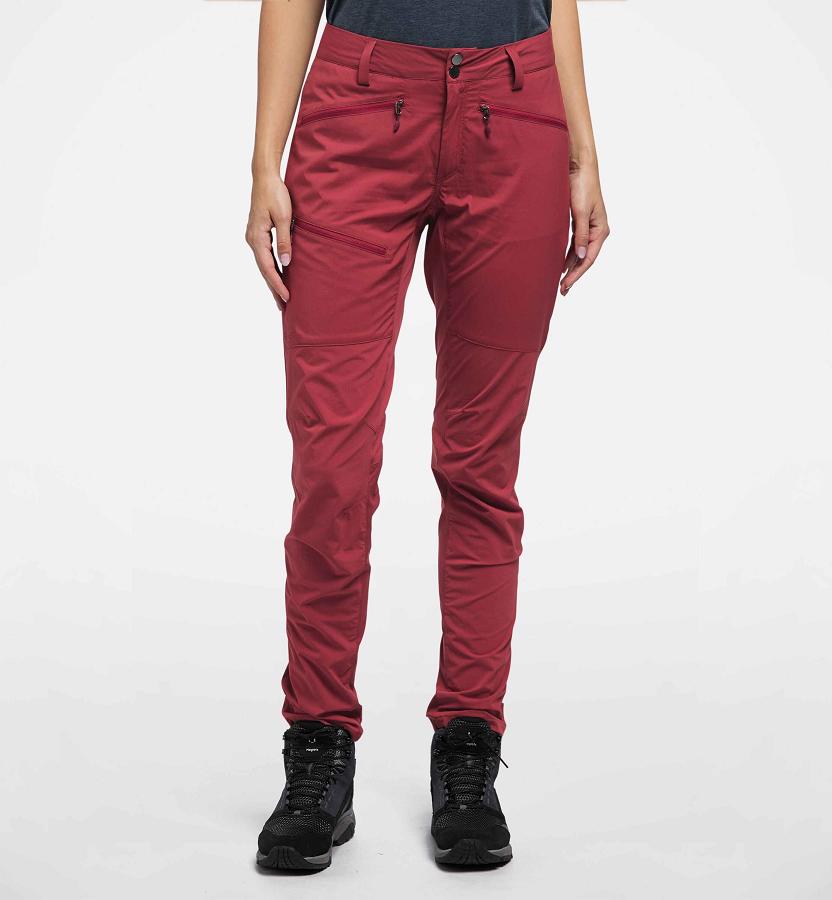 Haglöfs Womens Lite Flex Hiking Pants Red New Zealand 07538BSRD